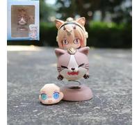 Toshihiko Honkai Impact 3rd Pardofelis Figure PVC Matériaux de protection de l'environnement Convient pour la maison et le bureau Ornements décoratifs Jouet 10 cm