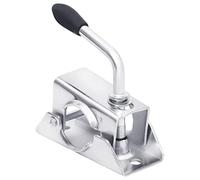 Toshilian Collier pour Roue Jockey, Pince Roue Jockey Support de Roue Jockey Loquet Roue Jockey Pince de Roue de jauge 13,5x6,5x14 cm Acier galvanisé
