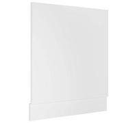 Toshilian Façade de Porte Lave-Vaisselle, Habillage de Porte Lave Vaisselle Panneau de Lave-Vaisselle Blanc 59,5x3x67 cm Aggloméré