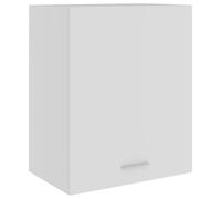 Toshilian Meuble Haut de Cuisine, Armoire de Cuisine Murale élément Haut Armoire Suspendue Blanc 50x31x60 cm Aggloméré
