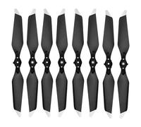 Tosiicop Lot de 4 paires d'hélices de rechange pour Mavic Pro/Mavic Pro Platinum - Faible bruit - Libération rapide - 8331F - Pour drones DJI Mavic Pro/Mavic Pro Platinum - Embouts argentés