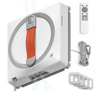 Tosima Robot Laveur de Vitre WA9C Pro, Nettoyeur Vitre Automatique avec 4 Buses de Pulvérisation, 6 Modes de Nettoyage avec Planification Intelligente, Aspiration Extra-Forte & Télécommande