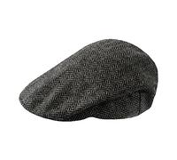 TOSKATOK® Casquette Plate en Tweed pour Hommes-Grey-HERR-LXL