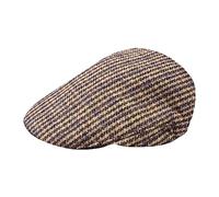 TOSKATOK® Casquette Plate en Tweed pour Hommes-Sand-LXL