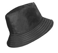 TOSKATOK Chapeau de Festival de Seau de Jour pluvieux imperméable pour Femmes avec Doublure en Polaire-Taille Unique-Noir