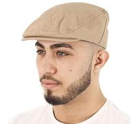 TOSKATOK Hommes Brosse Casquette en Coton-Taille Unique-Beige…