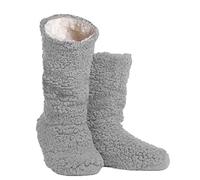 TOSKATOK® LADIES GIRLS COSY WARM MICROFIBRE FLEECE BOOT SLIPPERS-2