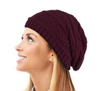 TOSKATOK® Mesdames, Doux, empoté Bonnet Beanie tricoté