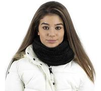 TOSKATOK Unisexe Hommes Dames Enfants Chaud Chaud Snug Teddy Fourrure Polaire Ultra Doux Microfibre Dense Pile Balaclava Capuche Snood Neckwarmer