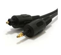 Toslink à mini toslink digital optical s/pdif audio câble 2 metres