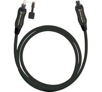 Toslink audio Câble de raccordement [1x Toslink mâle (ODT) - 1x Toslink mâle (ODT)] 1.50 m noir Oehl
