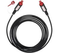 Toslink audio Câble de raccordement [1x Toslink mâle (ODT) - 1x Toslink mâle (ODT), optique mâle 3.5 mm] 8.00 m rouge Oehlbach
