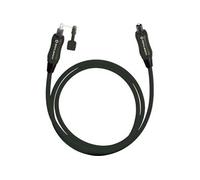 Toslink audio numérique Câble de raccordement [1x Toslink mâle (ODT) - 1x Toslink mâle (ODT)] 5.00 m noir OPTO Star Black