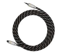 Toslink Vers Mini Prise 3.5mm CâBle Audio NuméRique à Fiber Optique Connecteur Plaqué Or Spdif 1.5 M