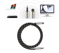 Toslink Vers Mini Prise 3.5mm CâBle Audio NuméRique à Fiber Optique Connecteur Plaqué Or Spdif 1 M