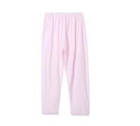 TOSOFT Caleçons Longs 100 % Coton Pour Femmes D'âge Moyen Et Âgées Coupe Ample Et Confortable Pantalons De Base Pour Maman Et Grand-maman Vêtements De Nuit(Pure Pink,XXL)
