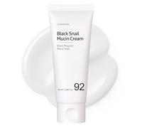 TOSOWOONG Crème pour le visage à 92% de mucine d'escargot noir, Propolis, Crème hydratante légère pour une peau douce et éclatante, soin de la peau coréen, 100ml, 3.38 fl.oz.