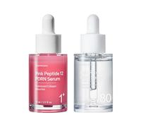 TOSOWOONG Kit Réparateur Teint et Texture : Sérum Real Rice Glow et Sérum Pink Peptide 12 PDRN - Routine Quotidienne pour Matité et Ridules