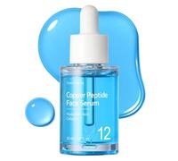TOSOWOONG Sérum Visage Cuivre Peptides, Anti-Âge, Ridules et Hydratation | Cuivre Tripeptide pureté 99%, GHK-Cu, 12 Multi-Peptides pour Fermeté, Élasticité, Rides, Peau Mature, K-Beauty, 33 ml