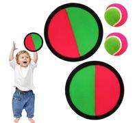 Toss and Catch,Jeux d'adresse avec Balle pour | Jouet adhésif Sportif pour Interaction Parent-Filets de Jardin, extérieur et Camping