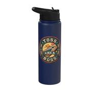 Toss Like A Boss Cornhole Stainless Steel Insulated Water Bottle