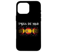 Tossa De Mar Drapeau Espagne Vacances Espagne Coque pour iPhone 16 Pro Max