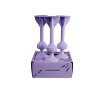 TOSSIT Jeu Fléchette Ventouse, Pétanque Intérieur Extérieur pour Sol et Mur, Silicone Puissant et Durable, Limited Edition Expansion Pack, Lavender