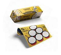 TOSSIT Plateau de Jeu pour Fléchettes, Pétanque Intérieur Extérieur, Silicone Qualité Supérieure, River, Target et Party,Fun Amis Famille, Transportable Roulable, Version Party