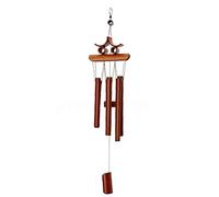 TOSSPER 1pc Bamboo Wind Chimes pour Patio Jardin Jardin Décoration Naturelle Belle Son