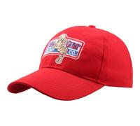 TOSSPER 1pc Baseball Capuchon Ajustable Bubba Gumps Baspe De Baseball Crevettes Chapeaux Snapback Brodé pour Hommes Woemn (Rouge)