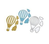 TOSSPER 1pc Feu Ballon Coupe en Métal Big Shot Machine De Découpe Scrapbooking Die Outils Cut Cartes Créations en Papier