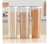 TOSSPER 1pc Spaghetti Boîte Nouilles Bouteille De Rangement De Baguettes De Baguettes Plactiques Céréales De Cuisine Organiser des Conteneurs