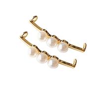TOSSPER 2pcs Lacet Charms Boucle Chaussures Décoration Accessoires DIY Cadeau pour Perles Chain Kid Waves
