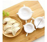 TOSSPER 3 Pièces Chinois Raviolis Maker Manuel Ravioli Presse Moule en Plastique Empanadas Cutter Cuisine Meat Pie Mold Clip Taille Différente