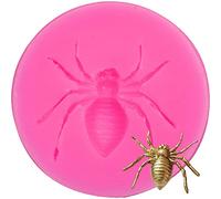 TOSSPER 3D Silicone Araignée Moule en Forme De Bonbons Fondant Moisissures Party Birthday Cake Outils De Décoration Cuisine Chocolat Cuisson Pan