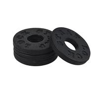 TOSSPER 4pcs Sangle De Guitare Serrures De Guitare Silicone Blocs Bloques Parties Accessoires De Guitar De Guitar