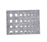 TOSSPER Aiguille Feutrage Modèle Animaux Nez Oeil Oreille Bouche Stencil Main en Feutre De Laine Cat Dog Stamp Mold Outils Beginner Craft Broderie Main