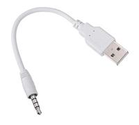 TOSSPER Chargeur USB Sync câble audio jack 3,5 mm à cordon pour iPod Shuffle 2 2 GEN