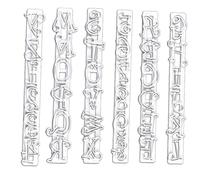 TOSSPER Cookie Stamp Impress Cookie Coucheurs Russie Lettre Alphabe