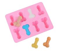 TOSSPER Creative Sexy Pénis Moule Chocolat en Silicone en Forme 3D Moisissures Nouveauté Anniversaire Décoration De Gâteau Outil pour Hommes Amis