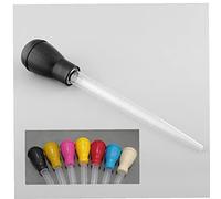 TOSSPER Cuisine De Cuisine Ustensiles De Cuisine Poulet Dinde La Viande De Volaille BBQ Saveur des Aliments Baster Seringue Tube 30ml Couleur Aléatoire