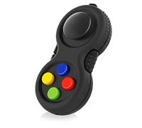 TOSSPER Fidget Pad avec des Fonctions 8-Fidget Contrôleur Lanière Réducteur Contrainte Fidget pour Le Stress Libération