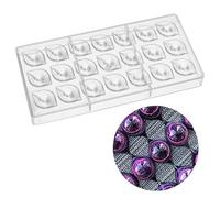 TOSSPER Moule Chocolat Forme Citron réutilisable Party gâteau Cadeau Cuisson Fondant Artisanat Cuisine Polycarbonate Décoration Easy Clean Bricolage