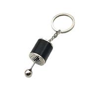 TOSSPER Porte-clés Bouton Accessoires Voiture Vitesse De Vitesse Gear Shift Bâton Boîte Porte-clés en Métal Porte-clefs Ornement Voiture