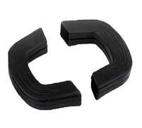 TOSSPER Porte-poignée Chaude en Silicone, Couvercle des Supports en Pot De 2 Pcs, Porte-poignée D'assistance en Silicone, Manchon De Porte-Pot Non Glissant, Poignée De Cuisine Résistante À Chaleur