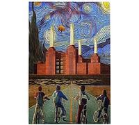 TOSSPER Thin-GS 1000 -Puzzles pour Enfants en Bas âge Puzzles en Bois Puzzles familiaux Puzzles Style 2-1000PCS-Style 350x70cm