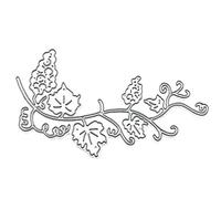 TOSSPER Vigne De Raisin Scrapbooking Coupe Matrices De Fruits À Main Album De Fruits À Main Modèle De Décoration Craft Metal Stencil pour Carte De Voeux DIY