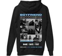 tostadora Sweat Personnalisé Boyfriend Girlfriend - Sweat à Capuche Personnalisé Couple Photo Collage Texte - Sweat à Capuche Personnalisable Only You - Cadeau St Valentin Personnalisé