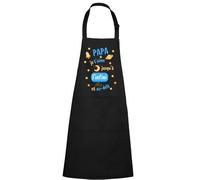 tostadora Tablier Personnalisé Papa - Cadeau Personnalisable Fête des Pères - Tablier Cuisine Homme