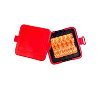 Toster à micro-ondes - Plateau de crise compact 2 en 1 pour grillage et chauffage rapide | Toastista micro-ondes multi-usages pour sandwichs, sandwichs, pizza, petit-déjeuner et plus, appareils